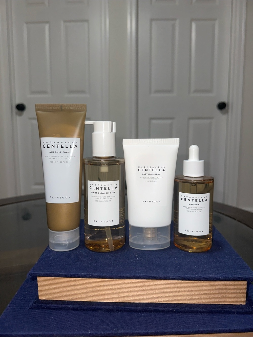 Skin1004 Centella Skincare Set - White & Gold